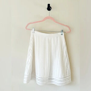 J. Crew Striped Eyelet Skirt - Size 0